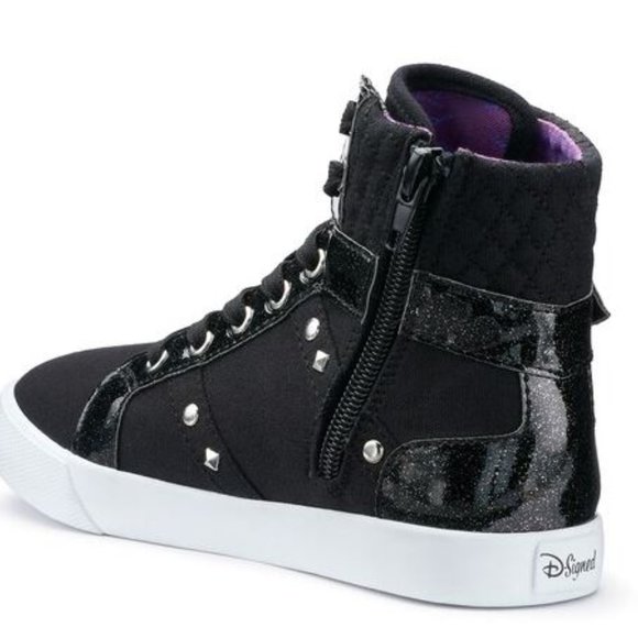Disney D-Signed Descendants Mal Girls' High Top - Picture 2 of 10